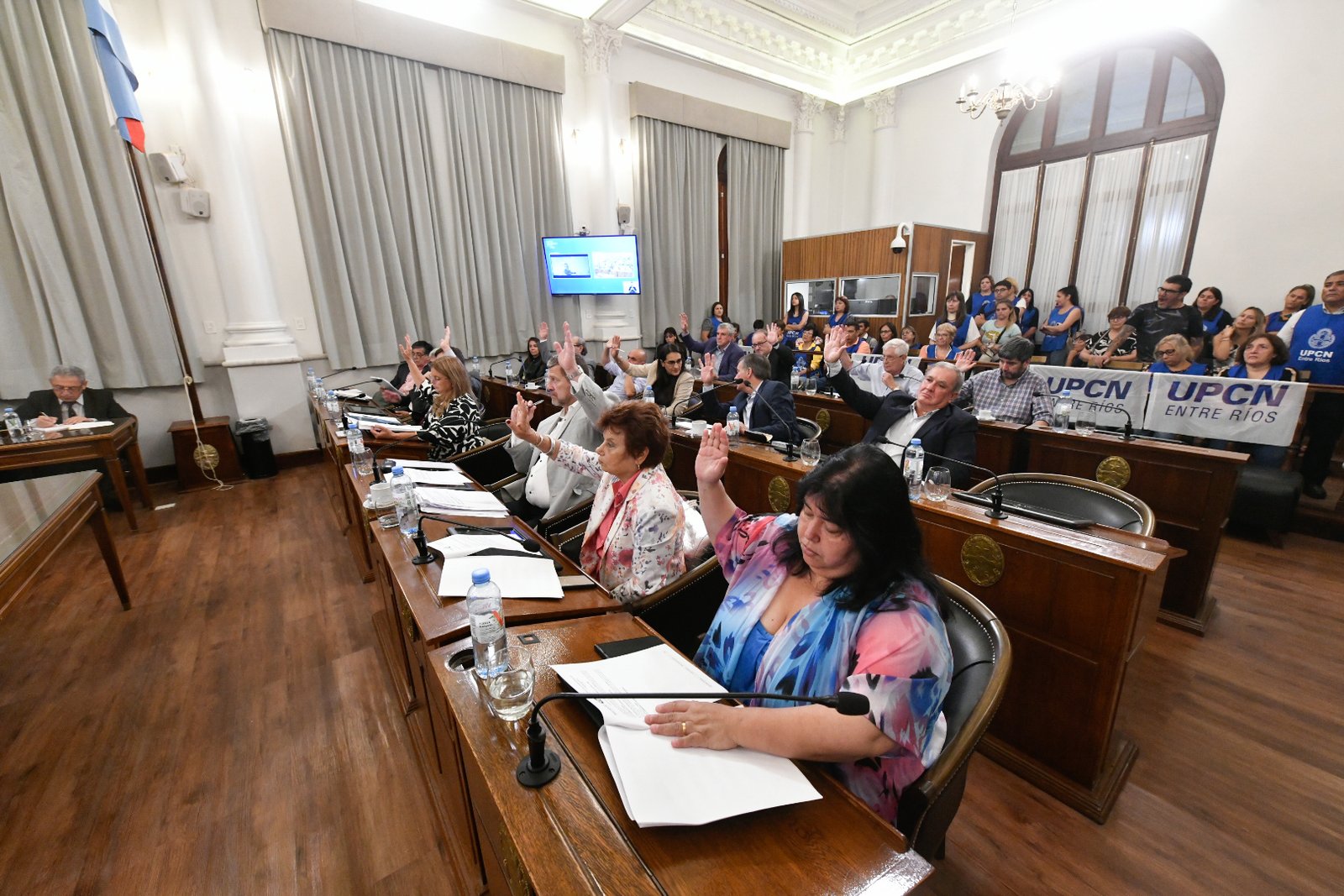 Con un desempate crucial, el Senado aprobó las reelecciones indefinidas en El Cronista, Economía