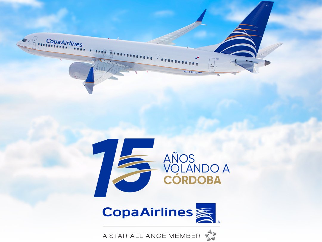 Copa llegó a un nuevo récord de vuelos con Argentina en Aerolíneas, Posteado