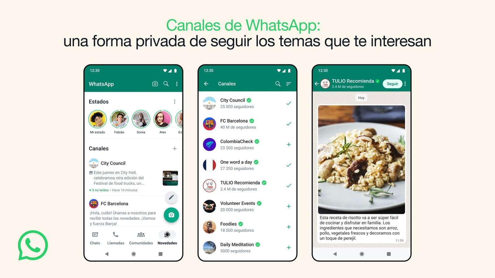 WhatsApp cambia para siempre en El Cronista, Actualidad