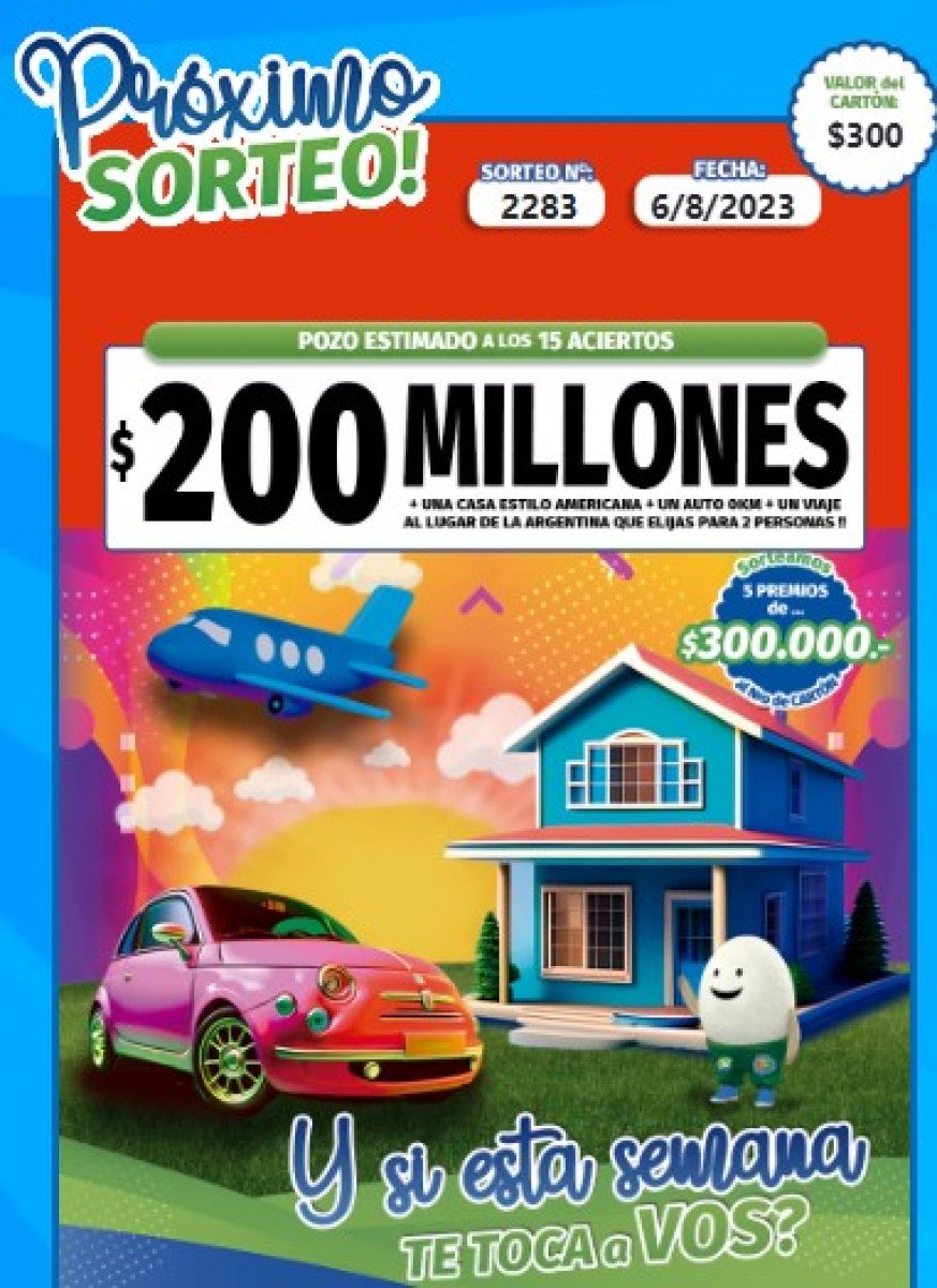 Resultados del Telekino del 8 de junio en El Cronista, Información General