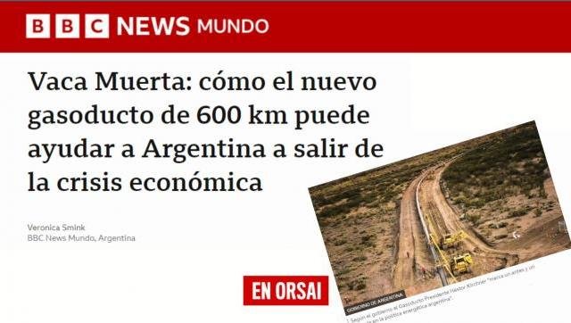 La otra revolución de Vaca Muerta en El Cronista, Negocios