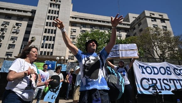Movilización contra la condena a Cristina en El Cronista, Economía