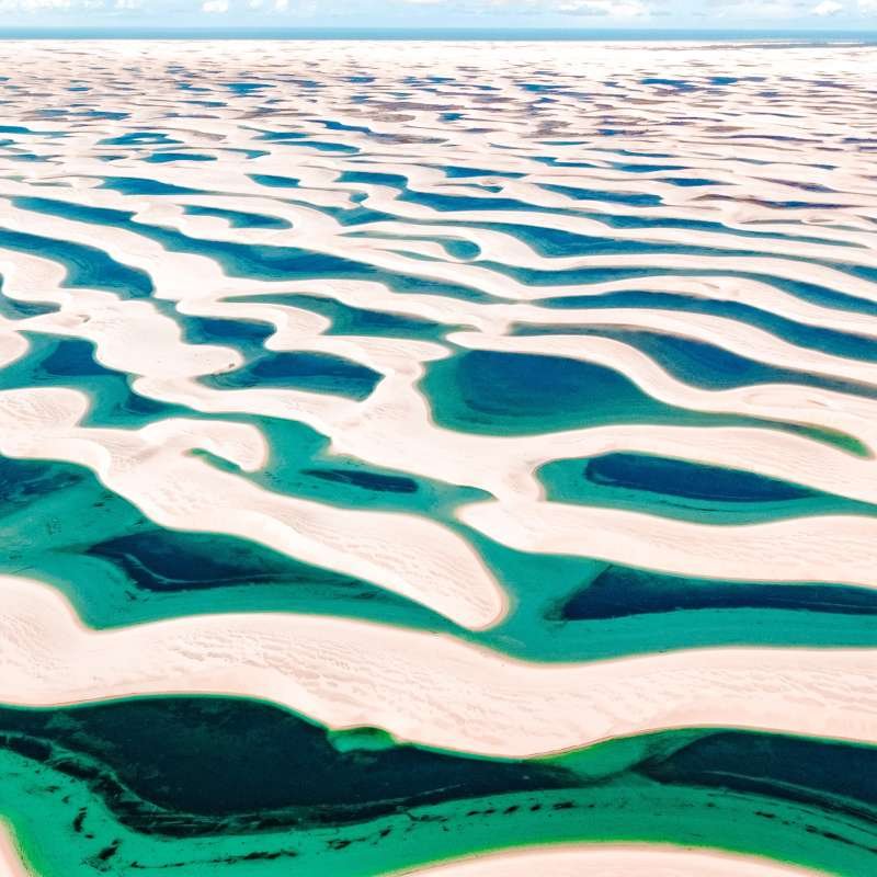 Lençóis Maranhenses, el desierto inundado que es símbolo del turismo sostenible en Brasil en Redacción Clarín, Amazonía