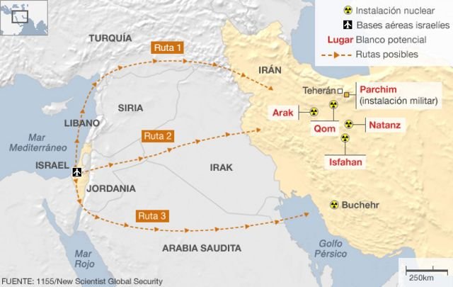 Israel o Irán en El Cronista, Información General