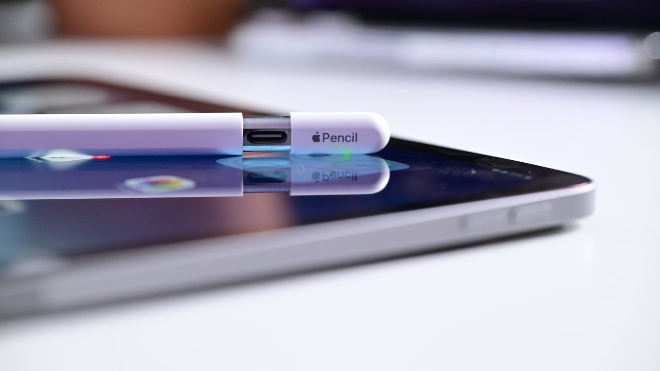 El Apple Pencil con conector USB iPad