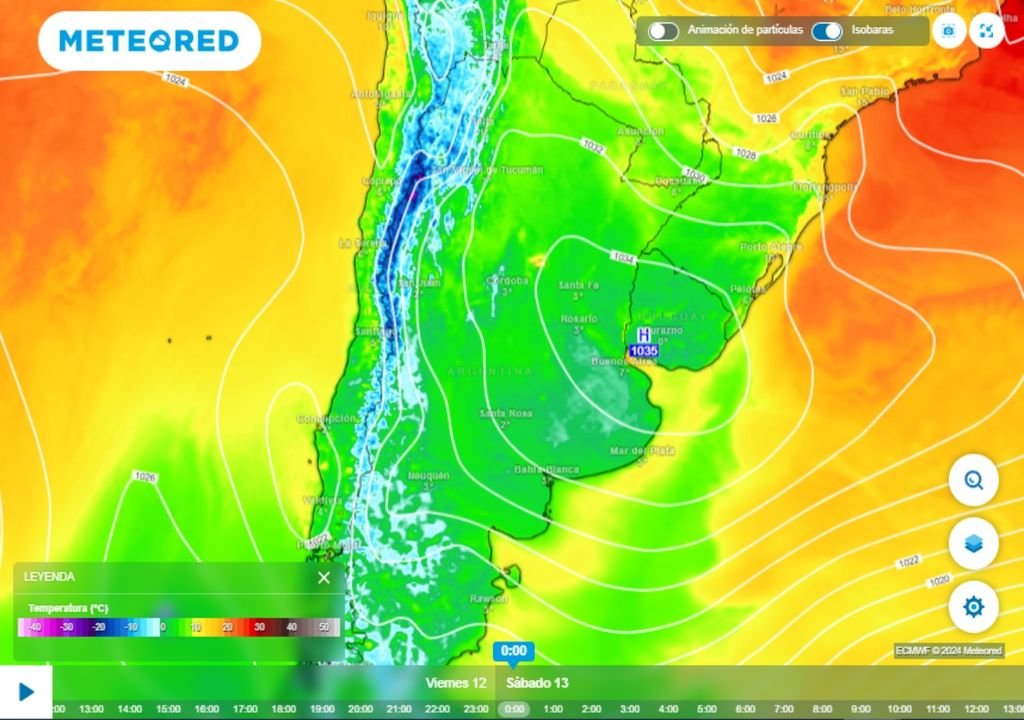 Ola de frío polar en El Cronista, Información General