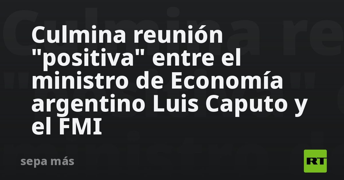 Caputo espera al FMI en El Cronista, Economía