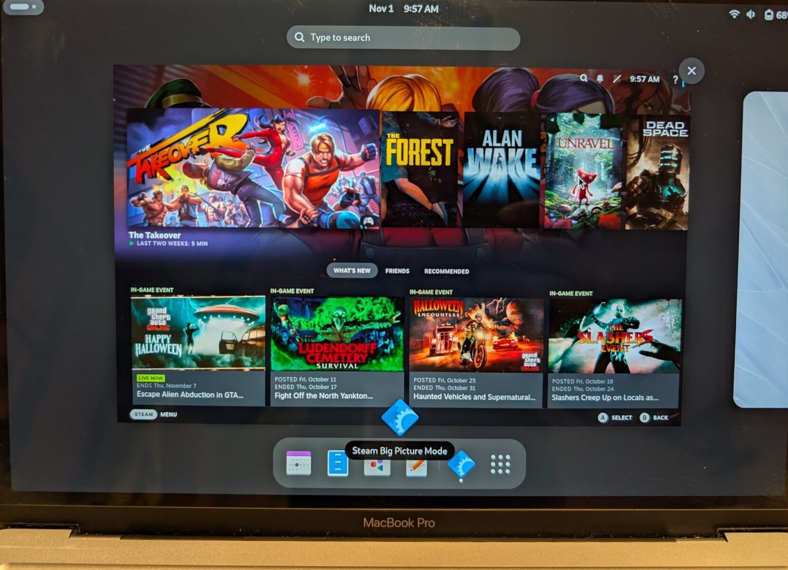 Steam finalmente se vuelve nativo en Apple Silicon, así que te contamos cómo probarlo. Parece que solo has escrito "ios". Si necesitás que traduzca algo más específico o un texto más largo, por favor compartilo y con gusto lo traduciré.