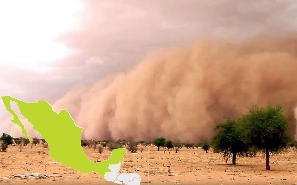 Alerta total por una tormenta de polvo del desierto de Sahara en El Cronista, Información General