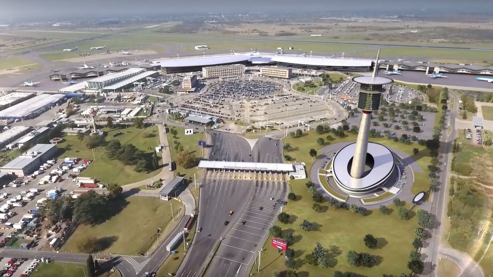 Cierres por obras en Rosario y Montevideo que pueden complicar a Ezeiza en Aeropuertos, Destacados