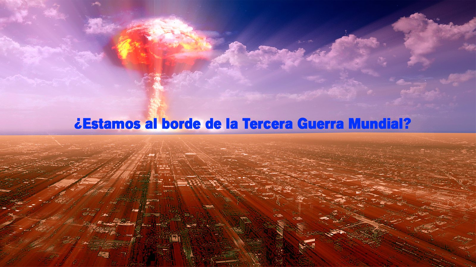 Se desata la Tercera Guerra Mundial en El Cronista, Internacionales