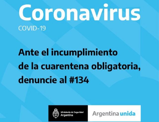 No es COVID en El Cronista, Información General