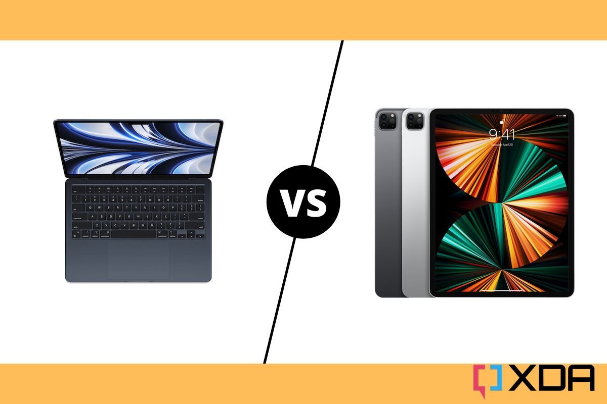 MacBook Pro vs. MacBook Air iPad