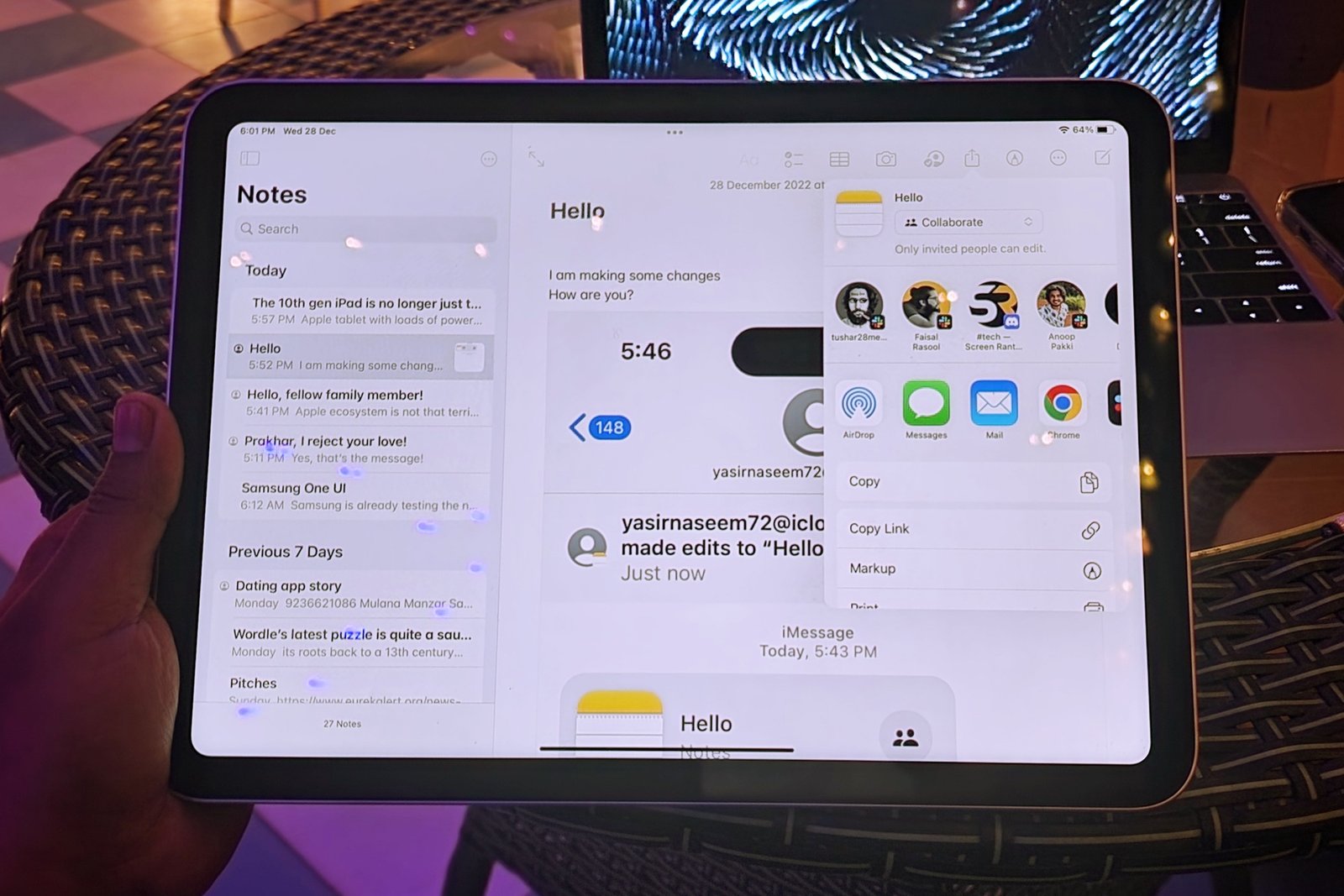 El iPad no va a poder correr macOS porque Apple no fabrica sporks. iPad