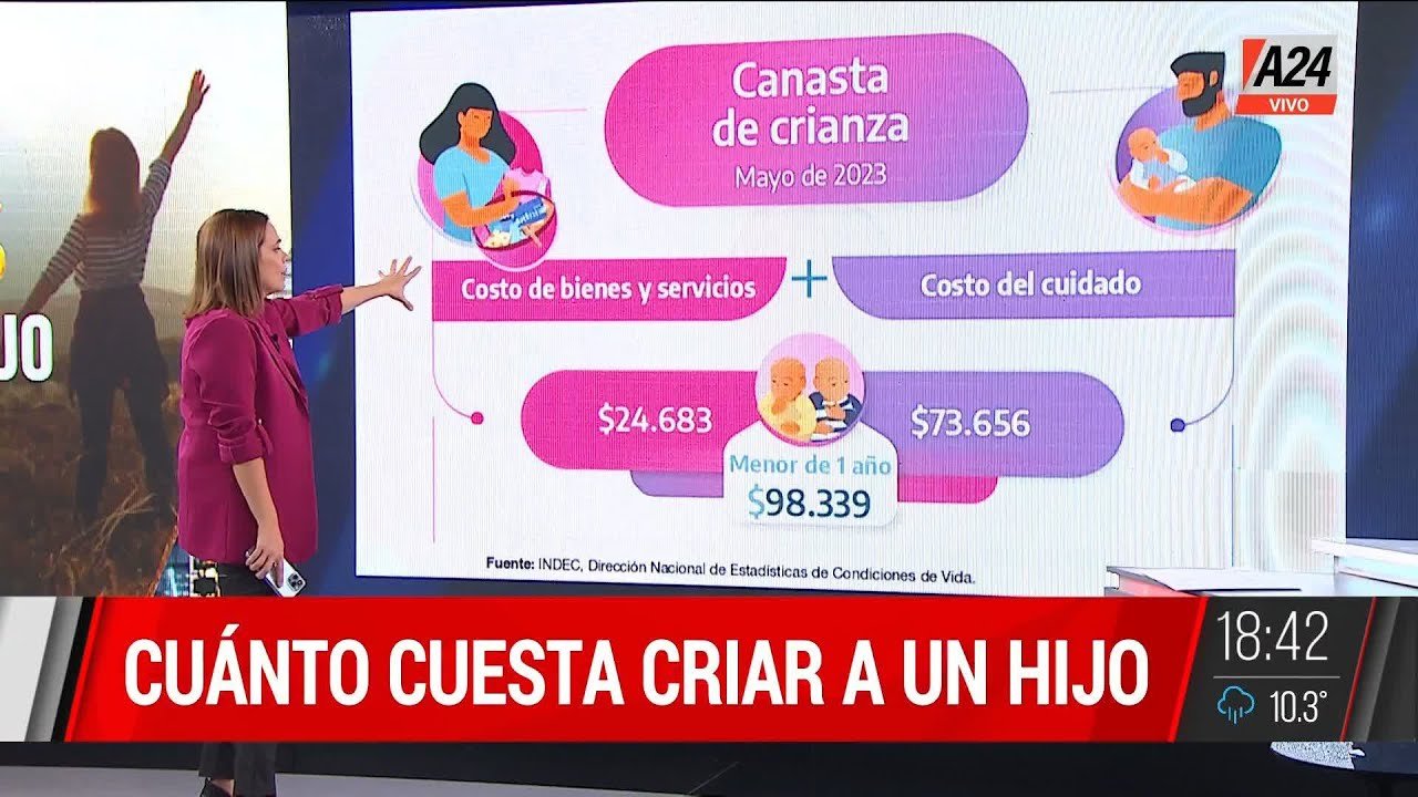 Cuánto hay que ganar para mantener a un hijo en Argentina, según el INDEC en El Cronista, Economía