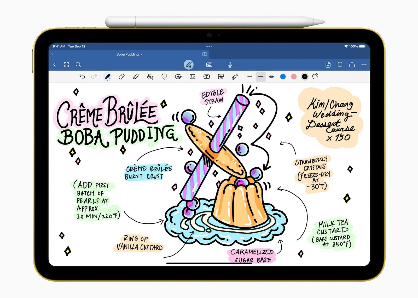 El Apple Pencil con conector USB iPad