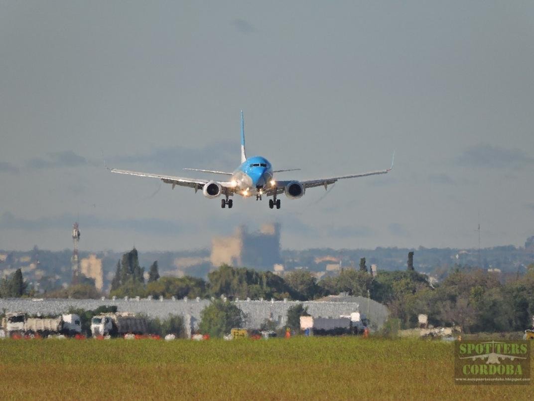 El spotter day de Aeroparque en la fría mañana del sábado en Aeropuertos, Aviones