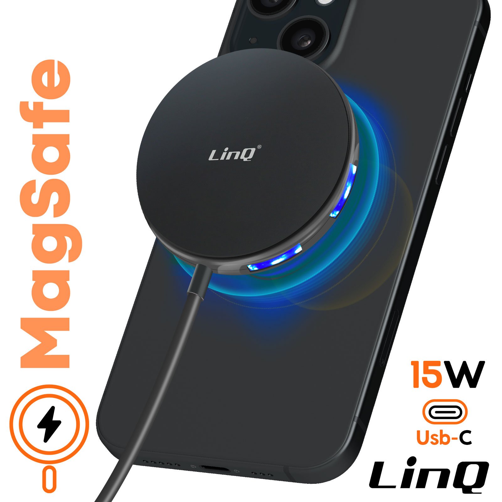 Llevate un cargador MagSafe de 15W para iPhone por solo $28. iPhone