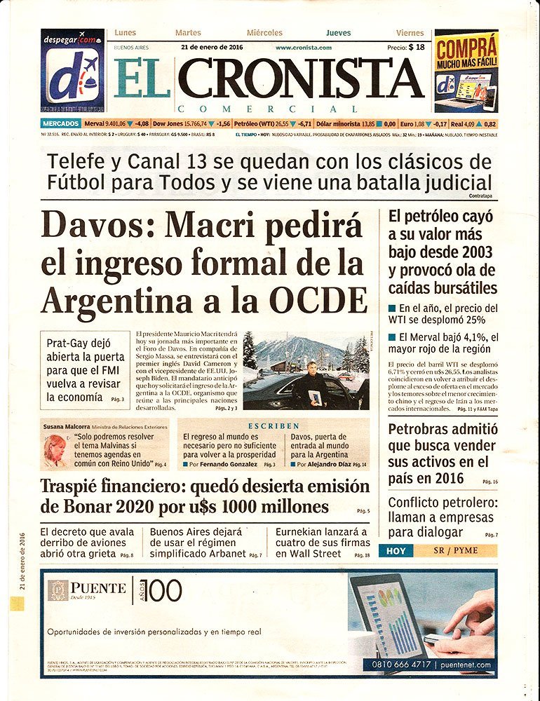 Excelente noticia para AUH y SUAF en El Cronista, Economía