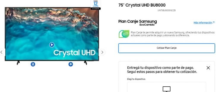 Plan canje de televisores en El Cronista, Actualidad