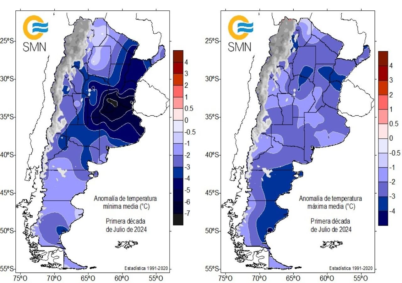 Ola de frío polar en El Cronista, Información General