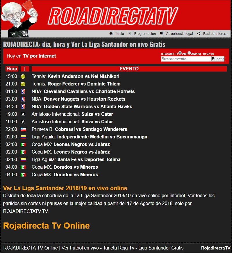 Roja Directa y Tarjeta Roja TV en vivo en El Cronista, Información General