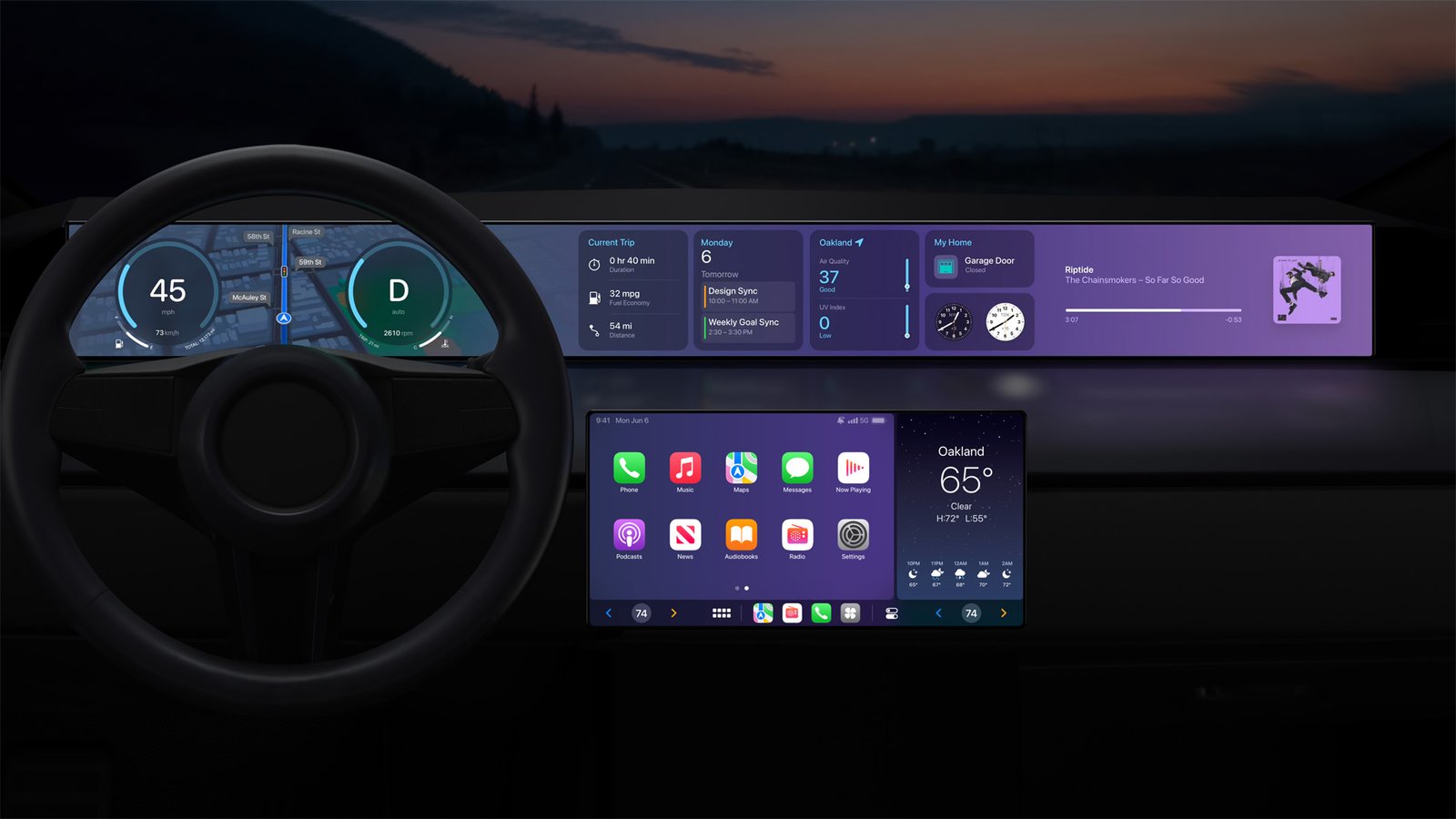 El nuevo CarPlay Ultra de Apple se detalla en un video. Apple Watch