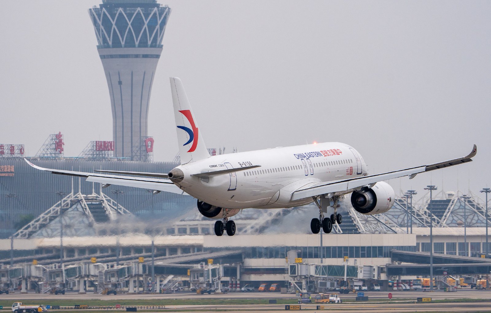 China Eastern confirmó el vuelo a Buenos Aires y el modelo de avión en sus redes sociales en Aerolíneas, Posteado