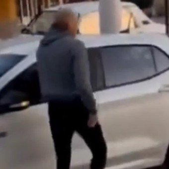 Una pareja se agarró a golpes con dos ciclistas tras una discusión de tránsito en San Luis: "Subite al auto, gorreado"
