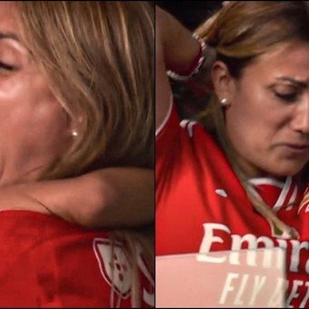 Jorgelina Cardoso, de la euforia por otro gol de Di María al desconsuelo total por la derrota del Benfica en el Mundial de Clubes