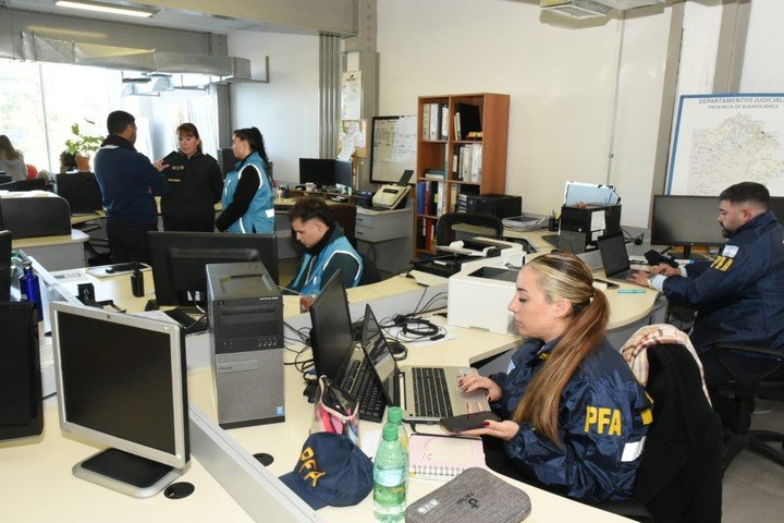 La Policía Federal estuvo a cargo de parte de los operativos. 