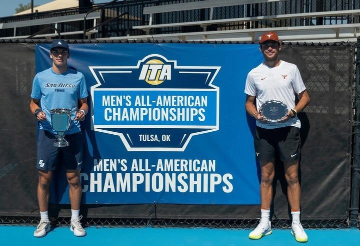 Tarvet, campeón en marzo del All American Championship de la NCAA con la Universidad de San Diego. Foto @ollie_tarvet7