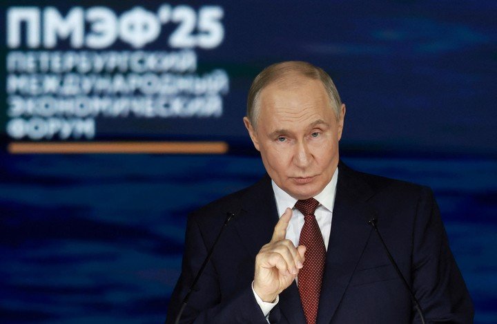 Vladimir Putin escala sus amenazas a Ucrania. Foto: REUTERS