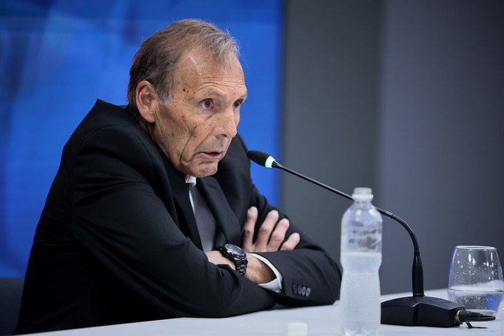 Miguel Ángel Russo durante su presentación en Boca. (EFE)