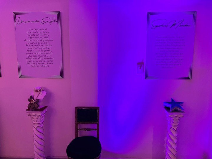 Lamaison creó fragancias para homenajear a Eva Perón y a Diego Maradona.