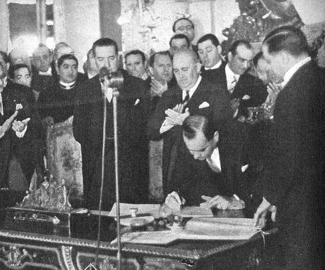 La Firma del Tratado de Paz con Paraguay 1852 Argentina