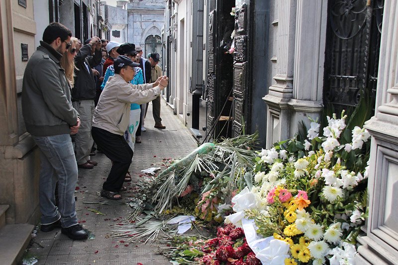 El descubrimiento de la tumba de Evita Argentina