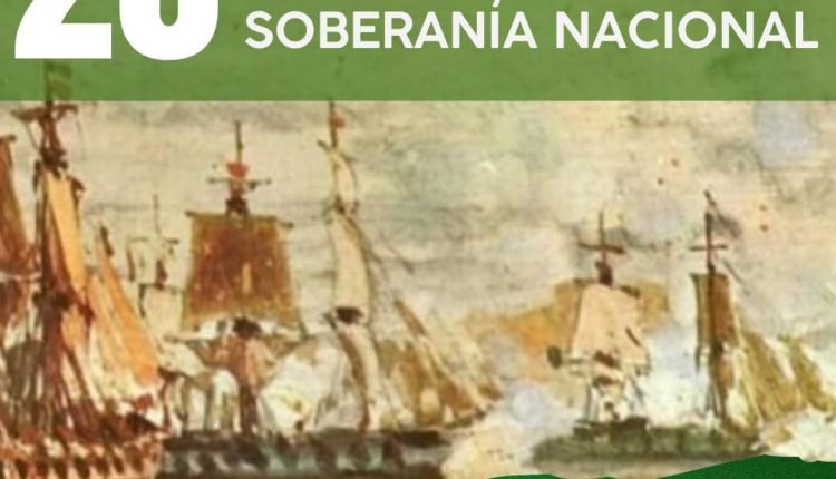 La defensa de la soberanía La Batalla de la Vuelta de Obligado 1845 Argentina