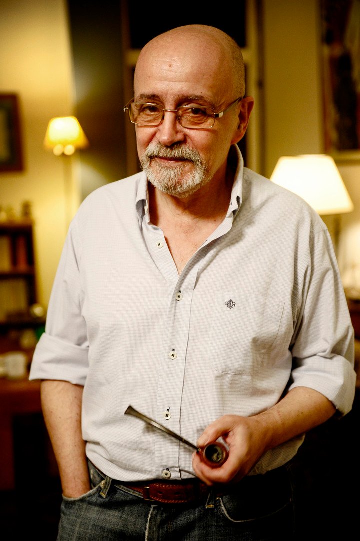 Jorge Aulicino, traductor de La Divina Comedia. Foto: Hernán G. Rojas.