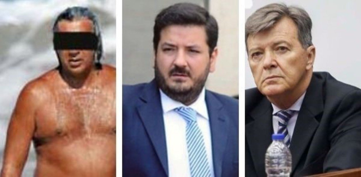 Fernando Pocino, Juan Martín Mena y César Milani