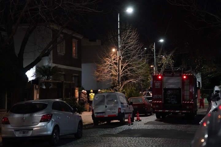 El bebé de la tragedia familiar de Villa Devoto fue encontrado con vida. Foto Juano Tesone.