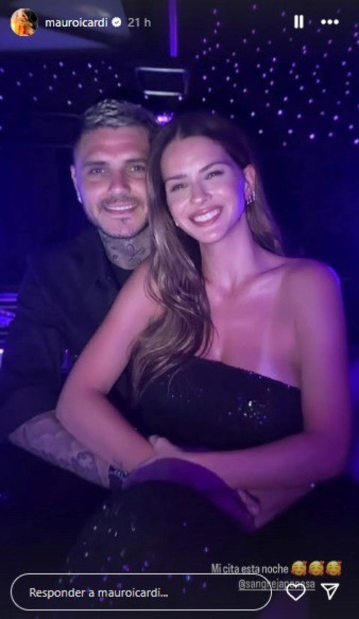 La despedida de Mauro Icardi y La China Suárez en Estambul. Fotos: Instagram.