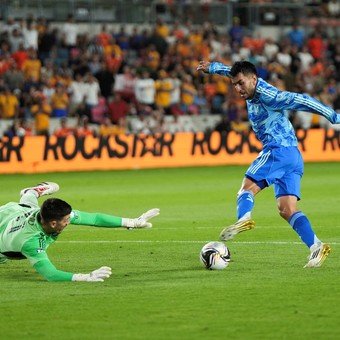Ángel Correa la rompió en la Leagues Cup: doblete de lujo para la goleada a domicilio de Tigres de Monterrey sobre Houston Dynamo