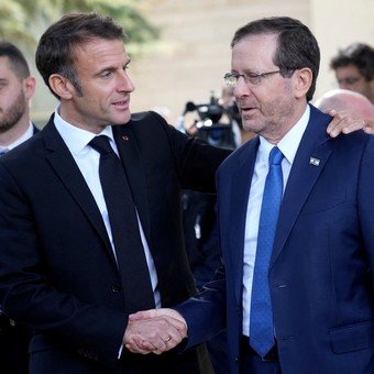 El presidente de Israel cruzó a Macron por reconocer al Estado palestino: "No promoverá la paz ni ayudará a derrotar el terrorismo"