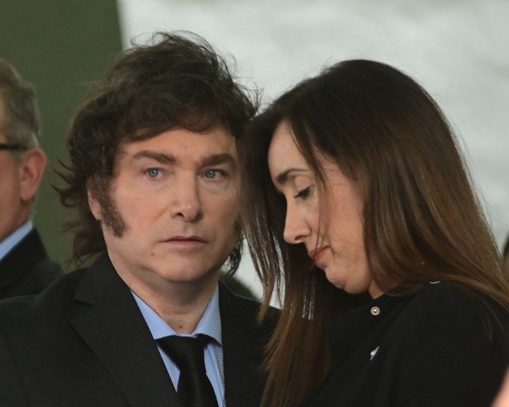 Milei y Villarruel, una interna al rojo vivo en el Gobierno.