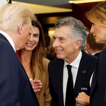 La foto de Mauricio Macri y Donald Trump: "Reencuentro en la final del Mundial de Clubes"