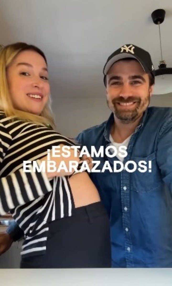 Sofía Pachano y Santiago Ramundo anunciaron que serán padres por primera vez. | Foto: Instagram