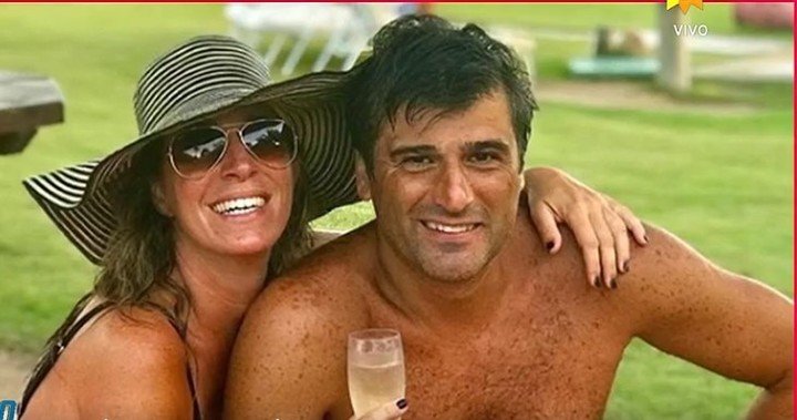 Sandra Borghi y Fernando Casanello. Captura TV.