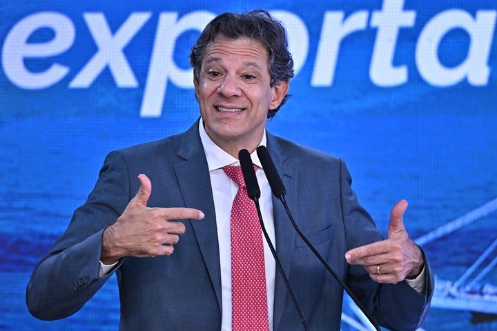 El ministro de Hacienda de Brasil, Fernando Haddad. Foto: EFE