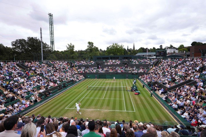 Este proyecto significaría un gran avance para la modernización de los espacios en el All England Club. (AP Photo/Kirsty Wigglesworth)